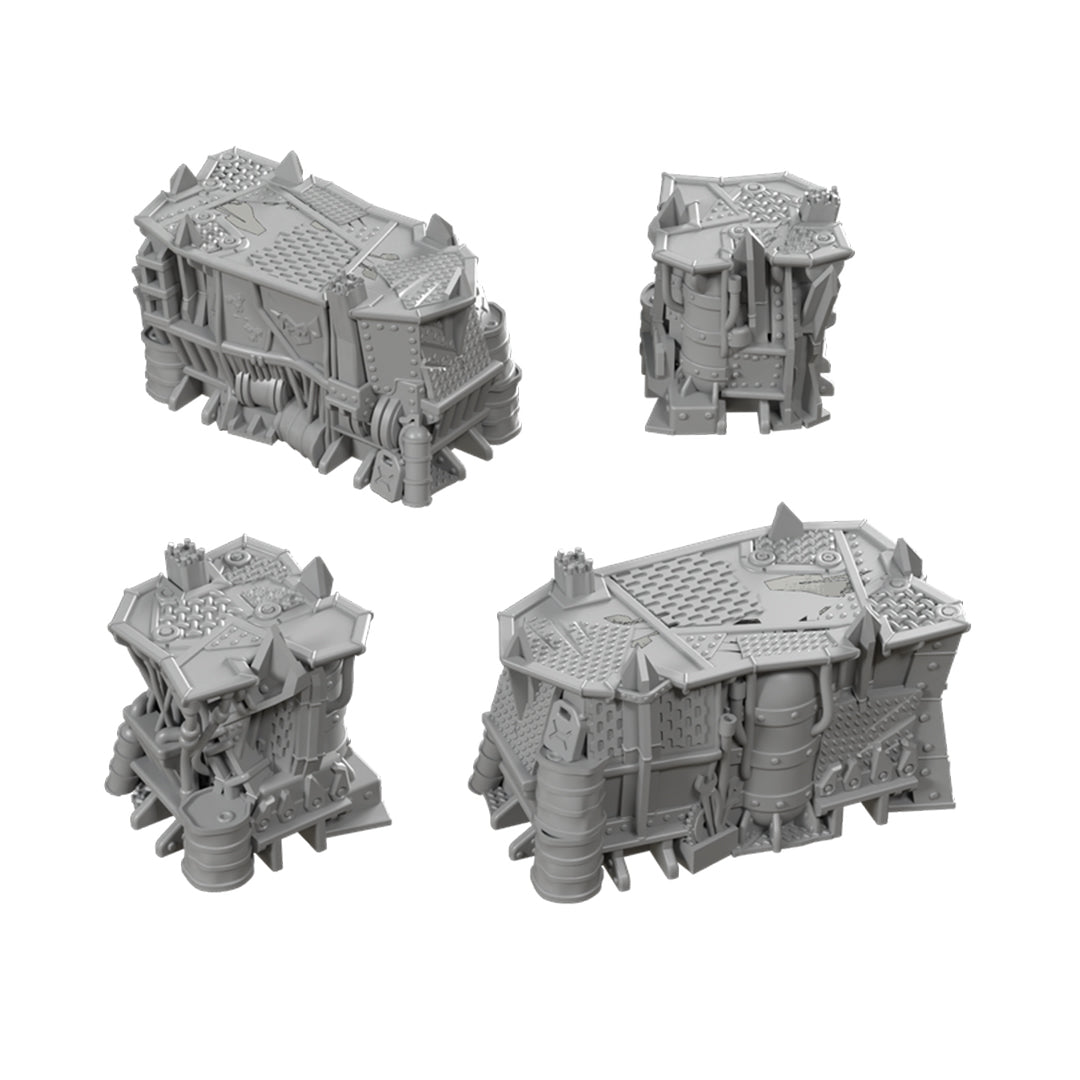 Ork Junkyard Foldable Terrain - 11th Edition