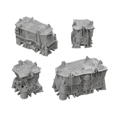 Ork Junkyard Foldable Terrain - 11th Edition