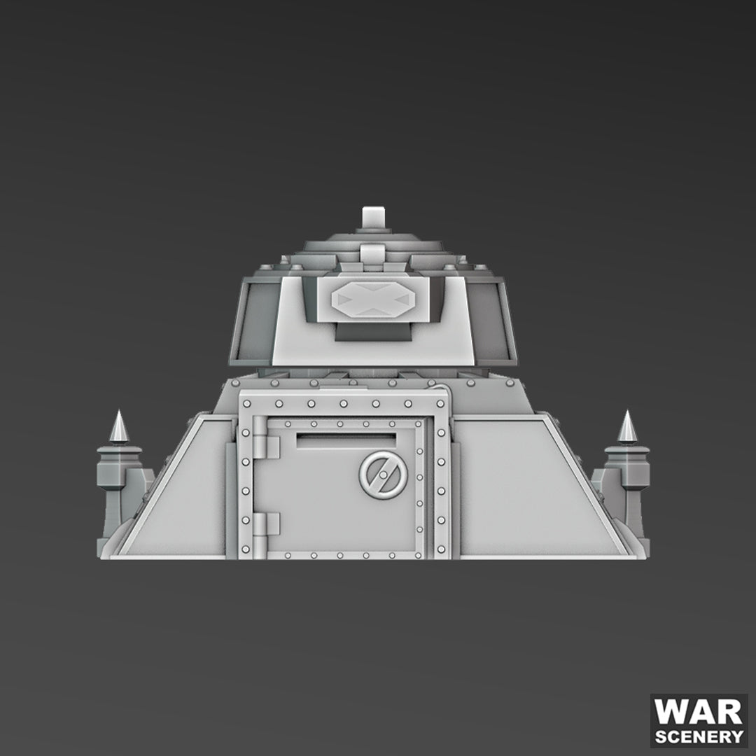 Gun Emplacements (3 Pack), Apocalypse Fortress