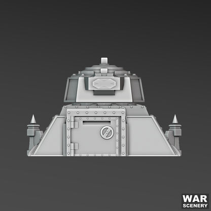 Gun Emplacements (3 Pack), Apocalypse Fortress