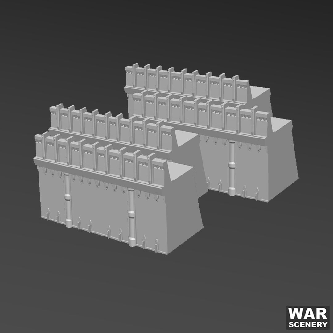Apocalypse Fortress Modular Wall
