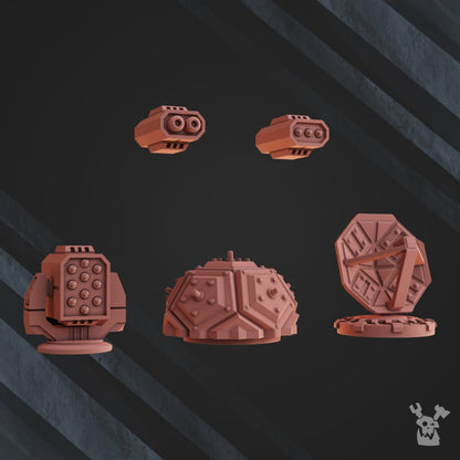 Flame Knights Apc, proxy miniature, transport, 28mm heroic scale unpainted resin, view 5