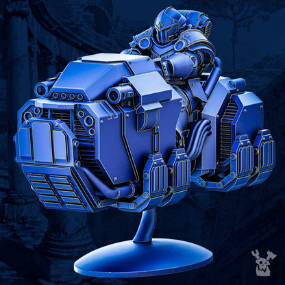 Ultra Knights Airus Cursors Squad, proxy miniature, 28mm heroic scale unpainted resin