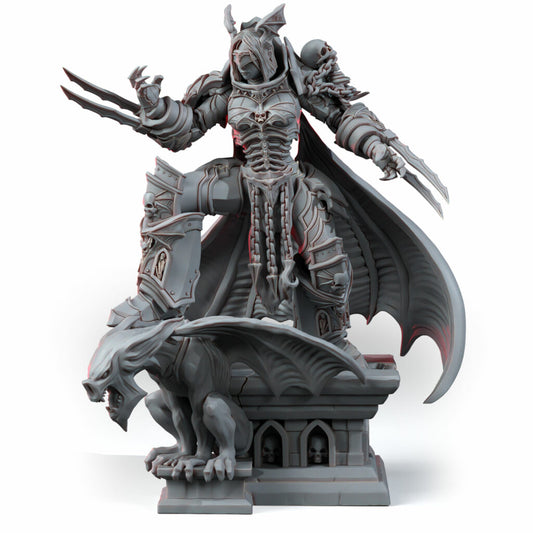 Dark Space Knights Queen Of Vampyres (Height 70 Mm), proxy miniature, character, 28mm heroic scale unpainted resin