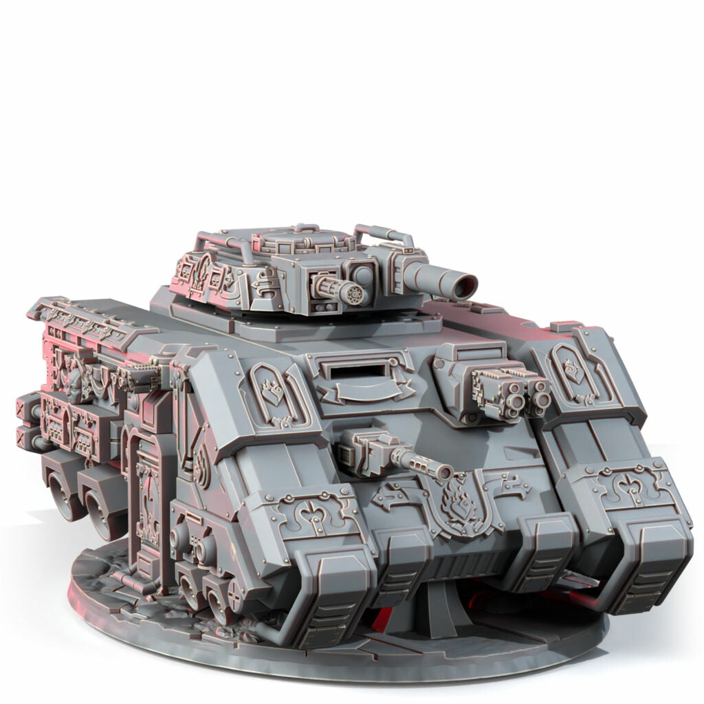 Crimson Knights Mbt, proxy miniature, 28mm heroic scale unpainted resin