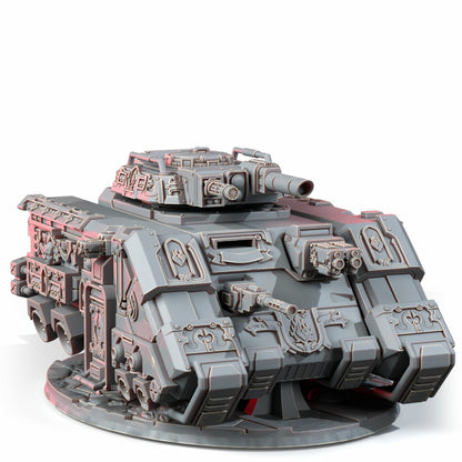 Crimson Knights Mbt, proxy miniature, 28mm heroic scale unpainted resin