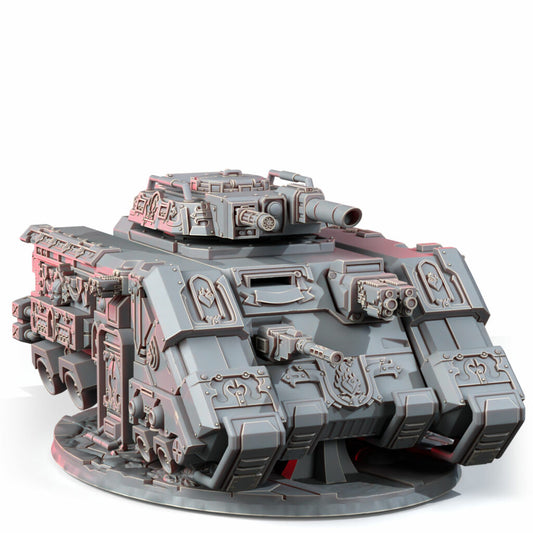 Crimson Knights Mbt, proxy miniature, 28mm heroic scale unpainted resin