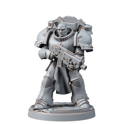 Crusader Knights Temple Militum (10 Units), proxy miniature, squad, 28mm heroic scale unpainted resin, view 9