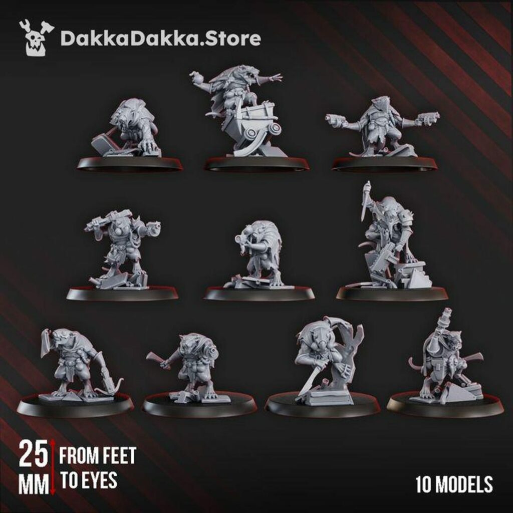 Tech Priests Ancient, proxy miniature, 28mm heroic scale unpainted resin
