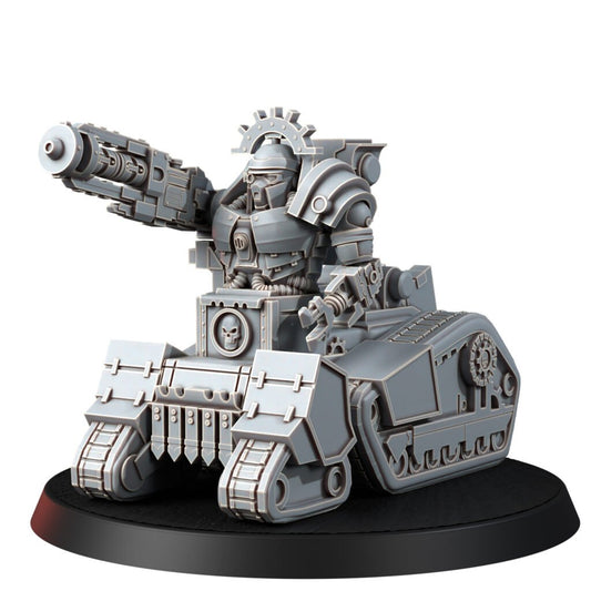 Tech Priests Cult Of Mars Martian Annihilator 01, proxy miniature, 28mm heroic scale unpainted resin