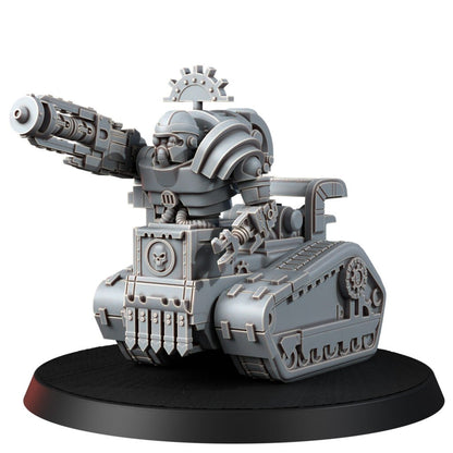 Tech Priests Cult Of Mars Martian Annihilator 02, proxy miniature, 28mm heroic scale unpainted resin
