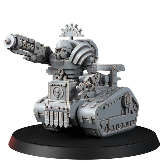 Tech Priests Cult Of Mars Martian Annihilator 02, proxy miniature, 28mm heroic scale unpainted resin