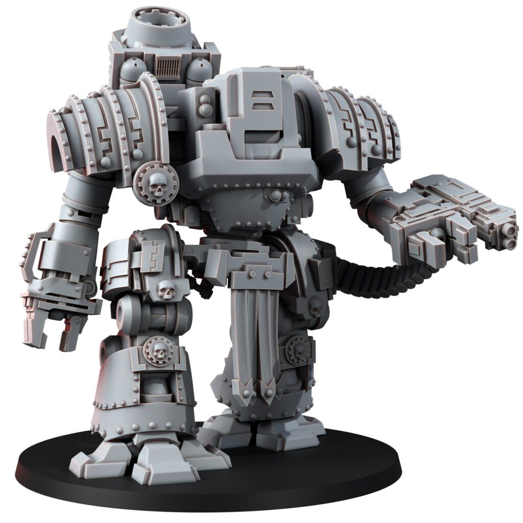 Tech Priests Cult Of Mars Martian Decorated Siege Machine, proxy miniature, 28mm heroic scale unpainted resin