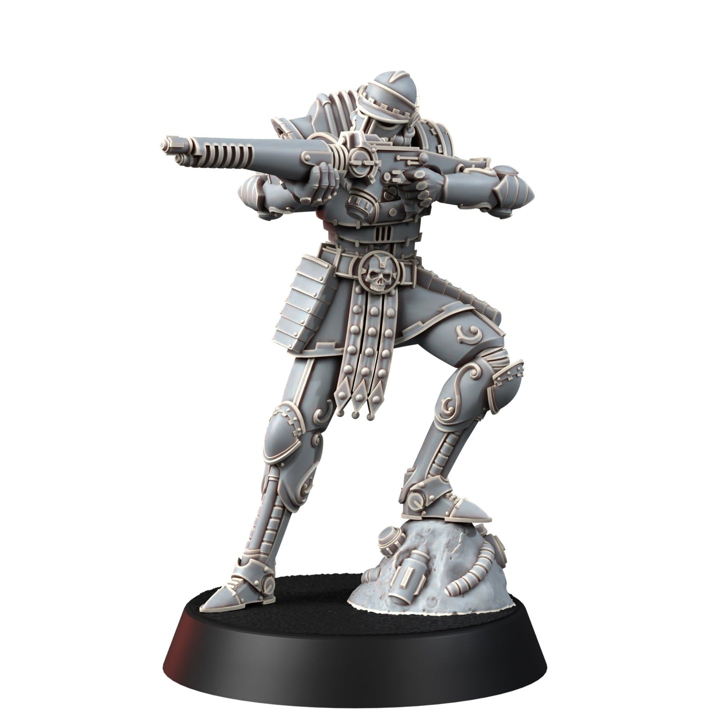 Tech Priests Cult Of Mars Martian Gatekeepers (16 Units), proxy miniature, squad, 28mm heroic scale unpainted resin, view 7