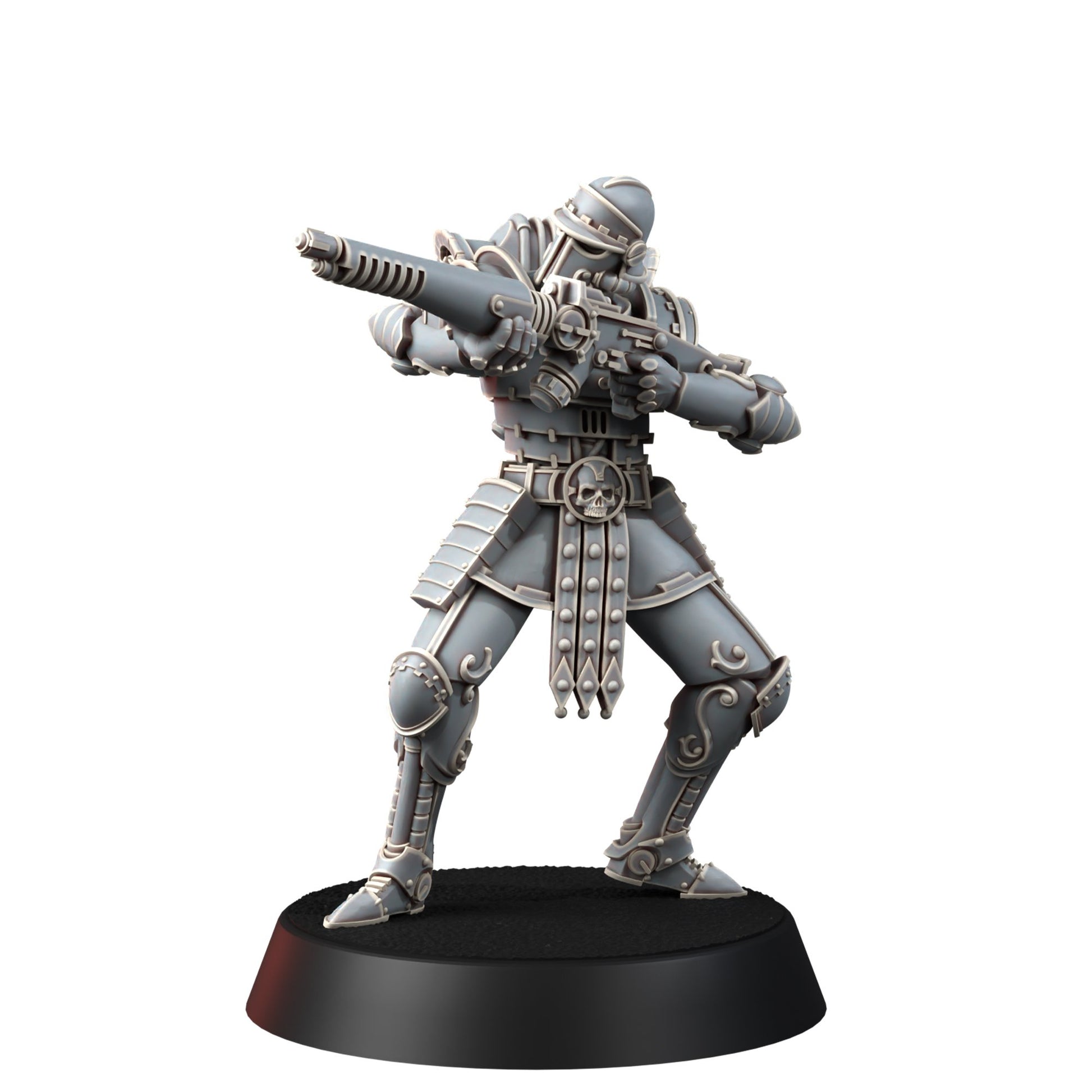 Tech Priests Cult Of Mars Martian Gatekeepers (16 Units), proxy miniature, squad, 28mm heroic scale unpainted resin, view 9