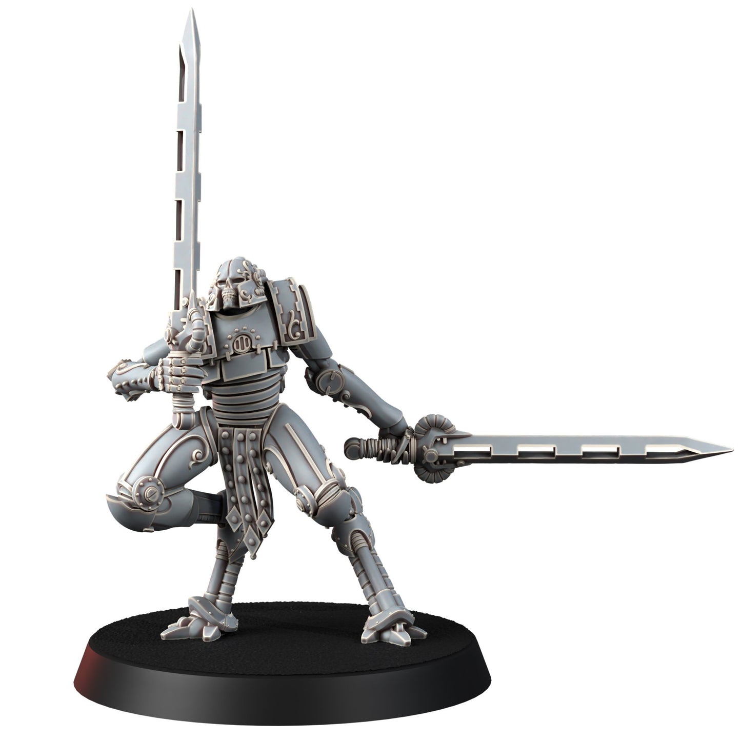 Tech Priests Cult Of Mars Martian Ironbreakers (9 Units), proxy miniature, squad, 28mm heroic scale unpainted resin, view 6