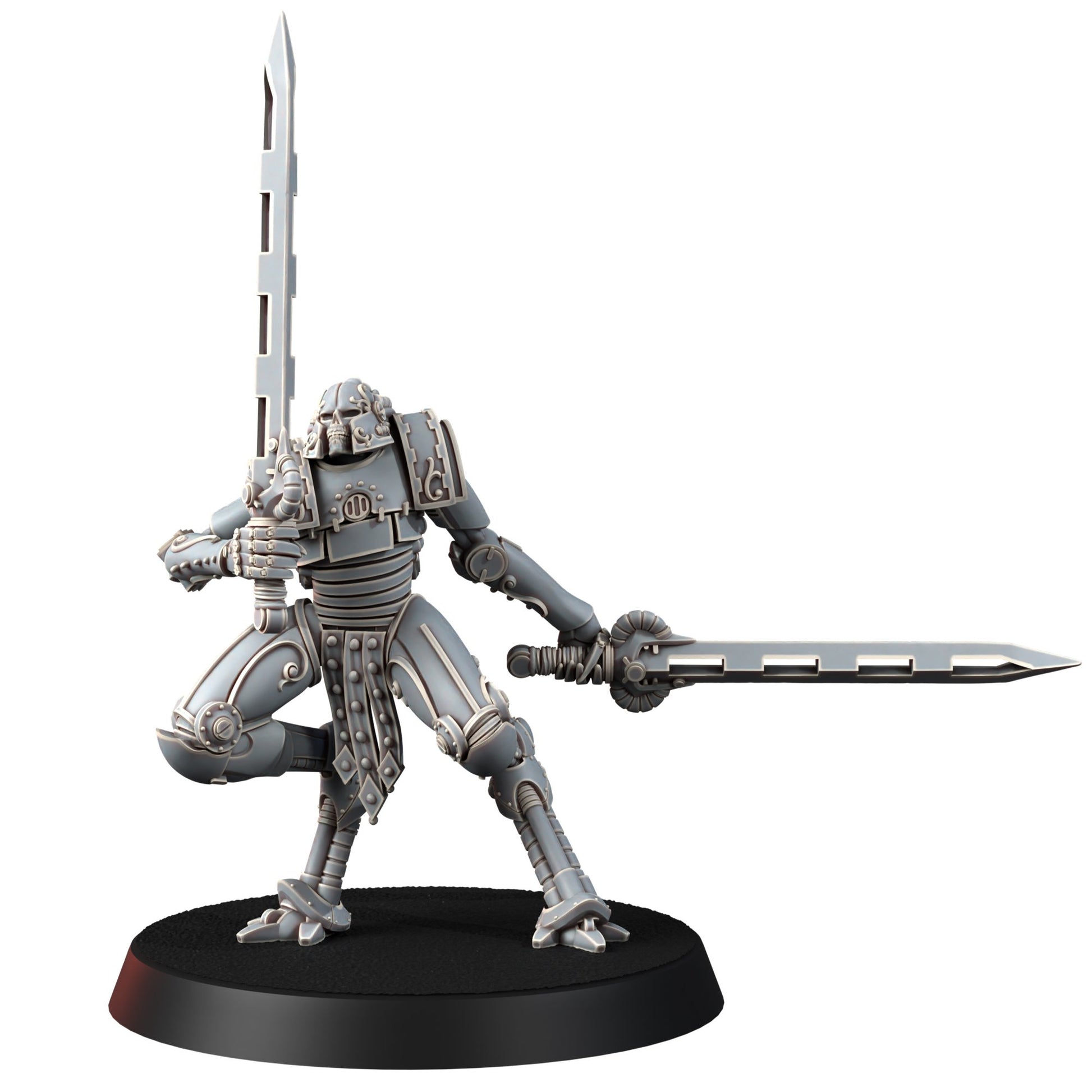 Tech Priests Cult Of Mars Martian Ironbreakers (9 Units), proxy miniature, squad, 28mm heroic scale unpainted resin, view 6