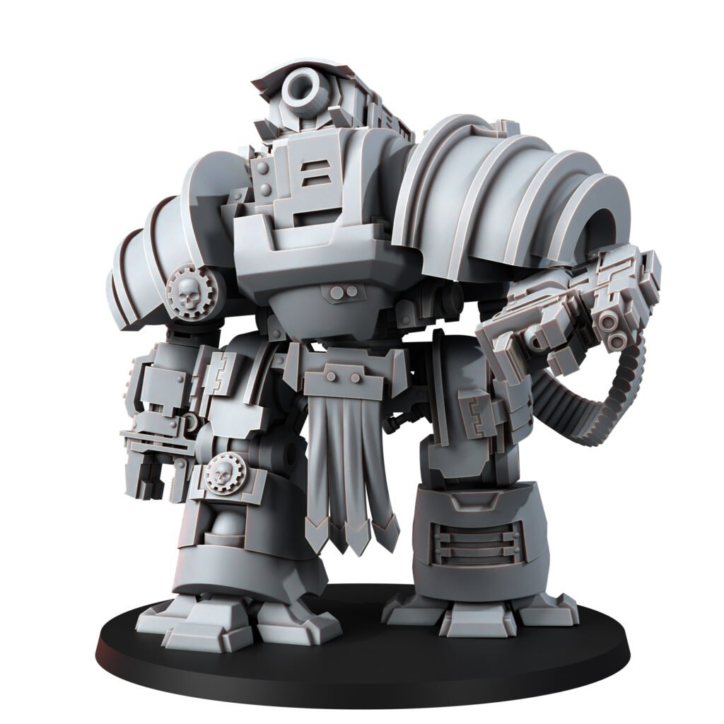 Tech Priests Cult Of Mars Martian Multi-Options Siege Machine, proxy miniature, 28mm heroic scale unpainted resin