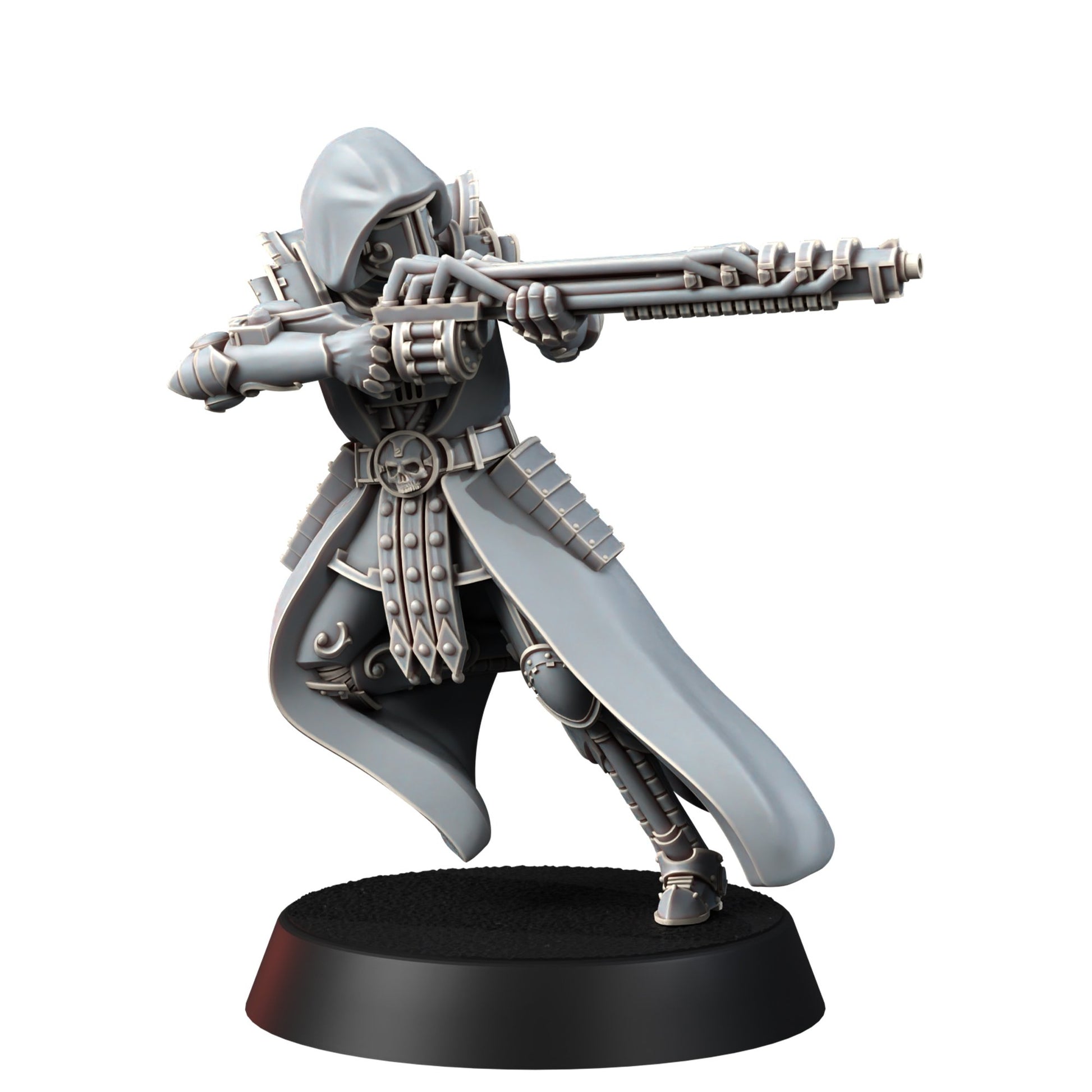 Tech Priests Cult Of Mars Rovers (10 Units), proxy miniature, squad, 28mm heroic scale unpainted resin, view 6
