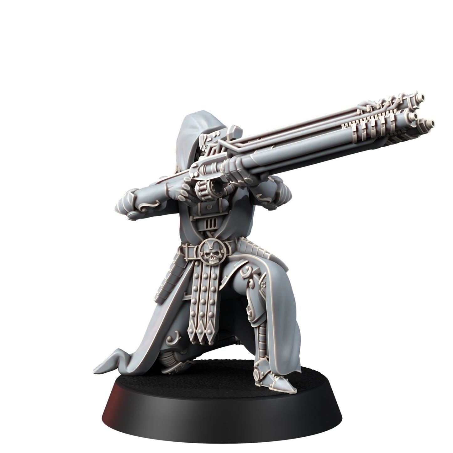 Tech Priests Cult Of Mars Rovers (10 Units), proxy miniature, squad, 28mm heroic scale unpainted resin, view 7