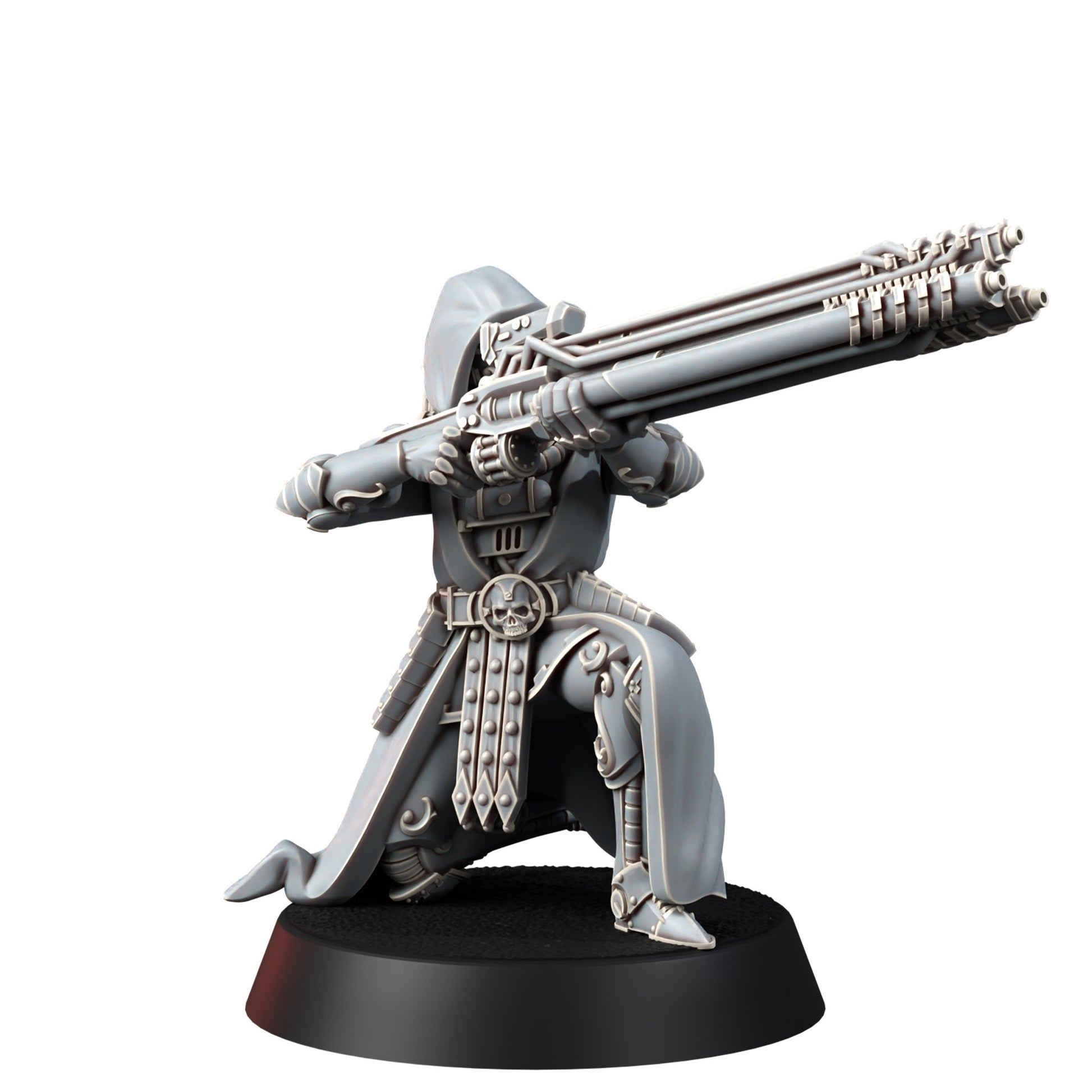 Tech Priests Cult Of Mars Rovers (10 Units), proxy miniature, squad, 28mm heroic scale unpainted resin, view 7