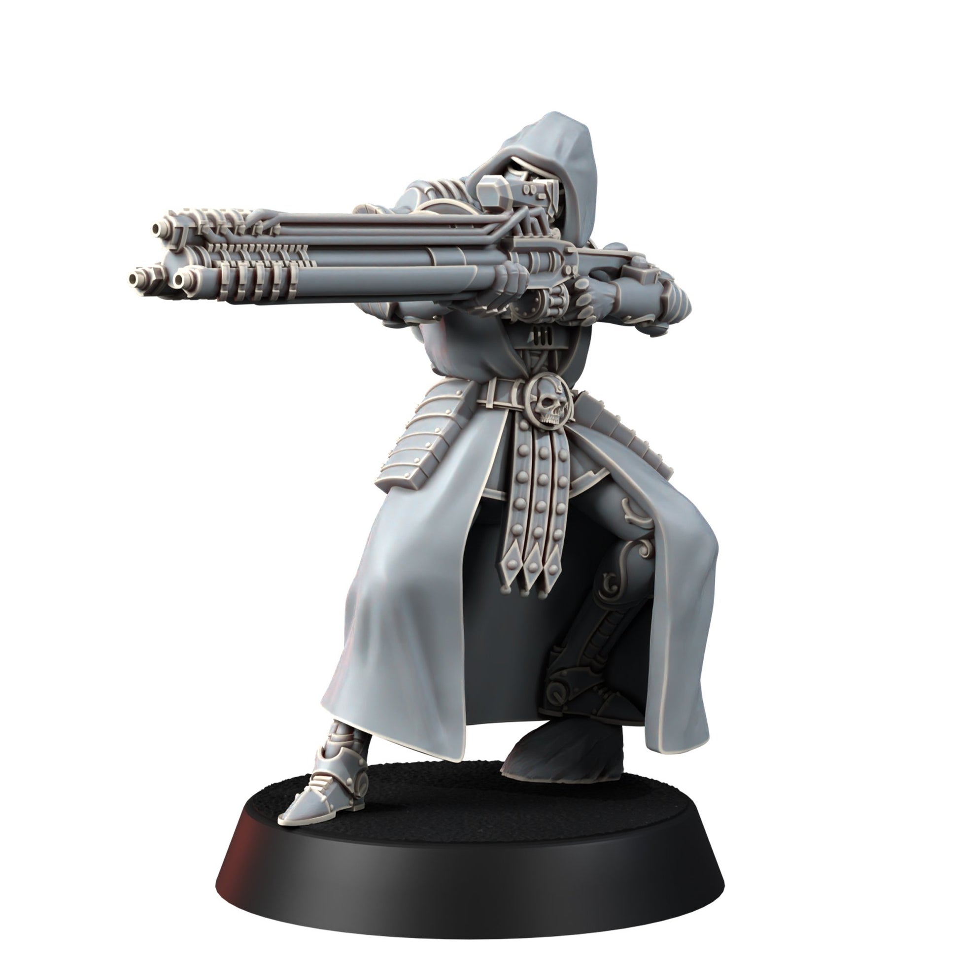 Tech Priests Cult Of Mars Rovers (10 Units), proxy miniature, squad, 28mm heroic scale unpainted resin, view 8