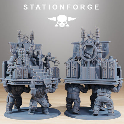 Imperial Army National Guard Royals, proxy miniature, infantry, 28mm heroic scale unpainted resin, view 3