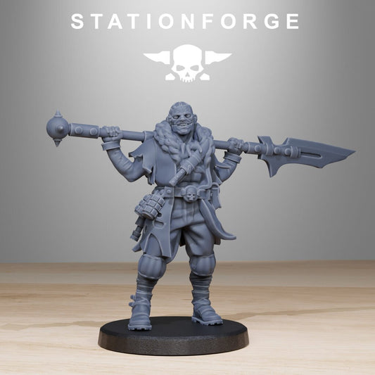 Inquisition Mercenary Erasmus, proxy miniature, 28mm heroic scale unpainted resin