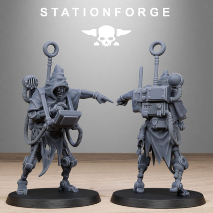Inquisition Scrap Operatives, proxy miniature, 28mm heroic scale unpainted resin, view 10