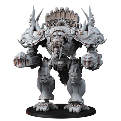 Plague Knights Pleasure Knight, proxy miniature, 28mm heroic scale unpainted resin, view 3