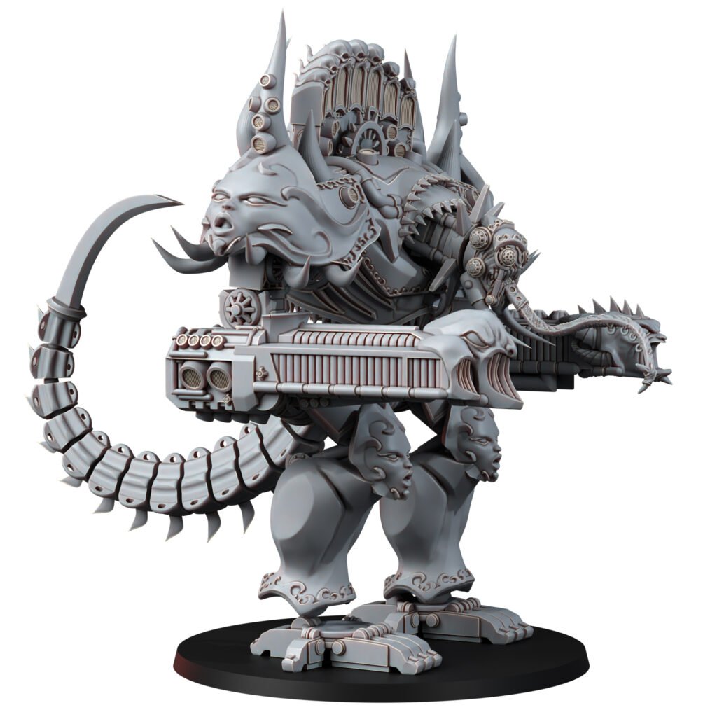 Plague Knights Pleasure Knight, proxy miniature, 28mm heroic scale unpainted resin, view 6