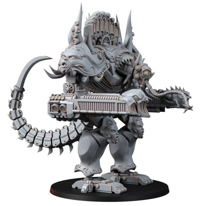 Plague Knights Pleasure Knight, proxy miniature, 28mm heroic scale unpainted resin, view 6
