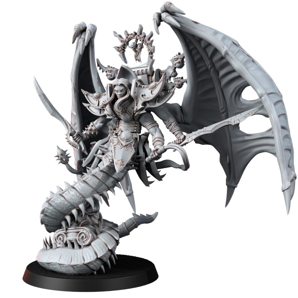 Plague Knights The Lord Of Battle, proxy miniature, character, 28mm heroic scale unpainted resin