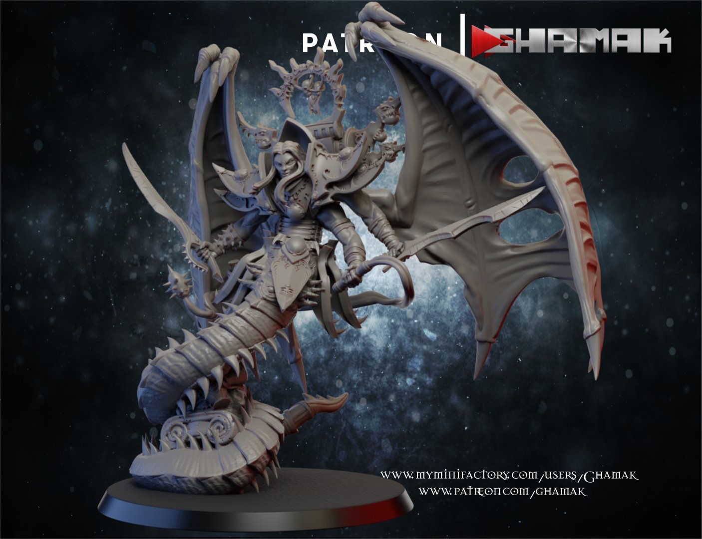 Plague Knights The Lord Of Battle, proxy miniature, character, 28mm heroic scale unpainted resin, view 2
