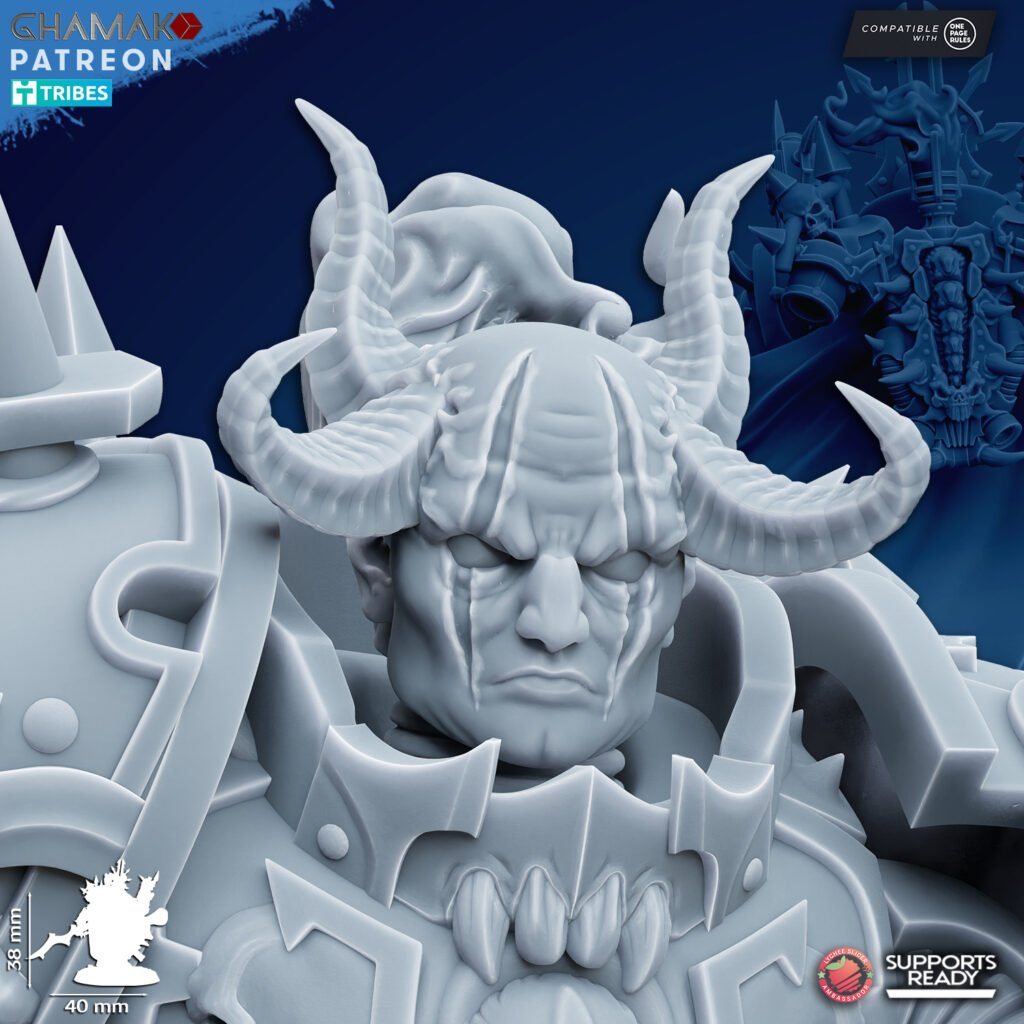Dark Space Knights Sorcerer With Sword, proxy miniature, weapons, 28mm heroic scale unpainted resin, view 9