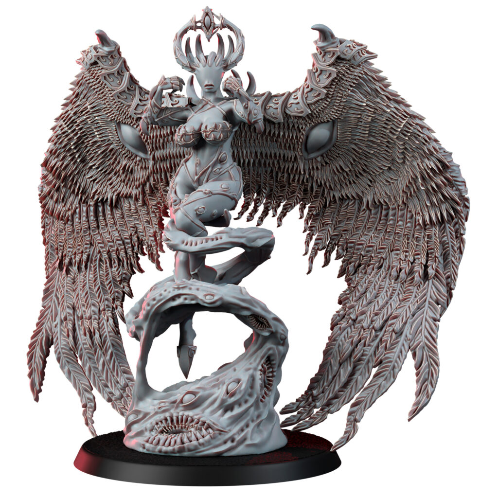 Hellspawn The Demon, proxy miniature, character, 28mm heroic scale unpainted resin