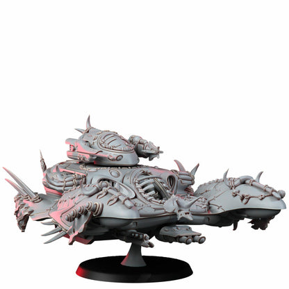 Eldar Battle Tank, proxy miniature, 28mm heroic scale unpainted resin