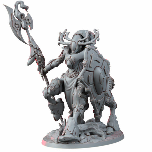Eldar Embodimech, proxy miniature, 28mm heroic scale unpainted resin