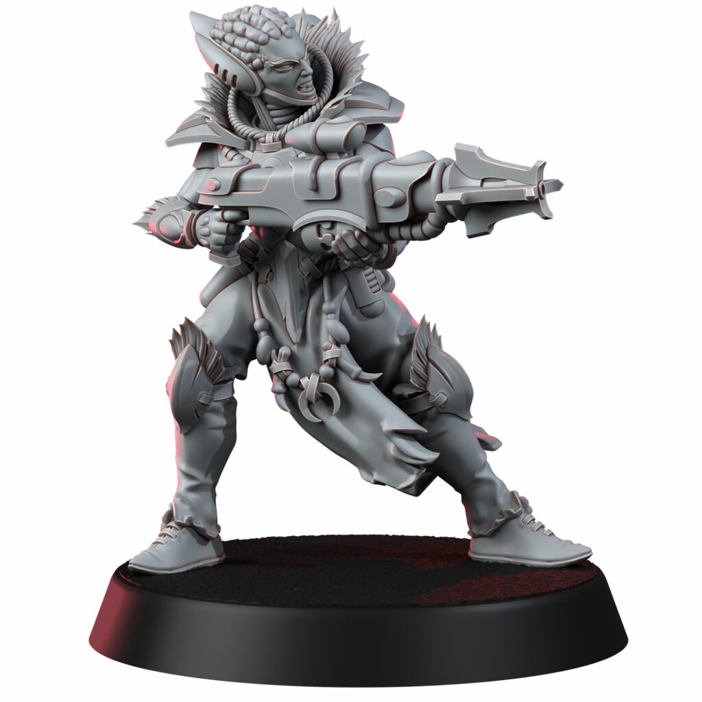 Eldar Webstrider, proxy miniature, vehicle, 28mm heroic scale unpainted resin