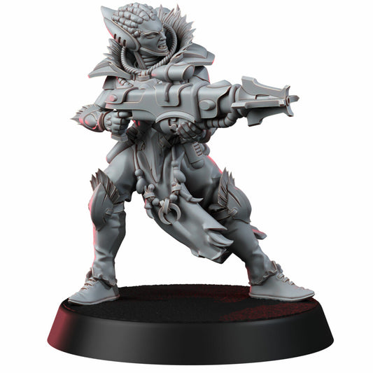 Eldar Webstrider, proxy miniature, vehicle, 28mm heroic scale unpainted resin