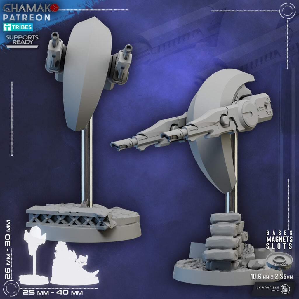 Eldar Aesh Kor Hosts, proxy miniature, 28mm heroic scale unpainted resin, view 5