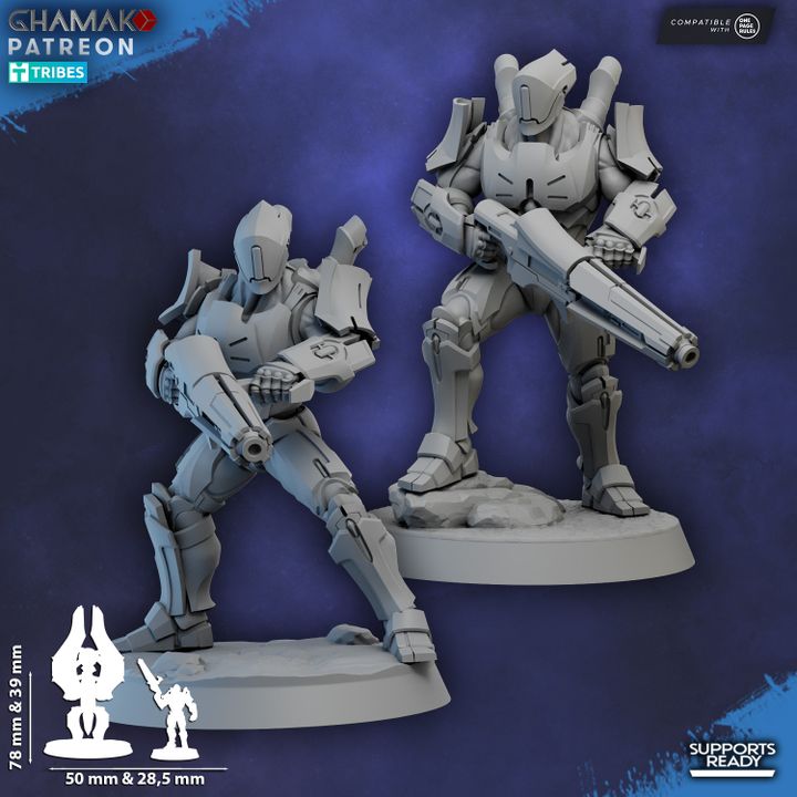 Eldar Kyther-Saiyth Aka The Luminarch Circles, proxy miniature, 28mm heroic scale unpainted resin, view 9