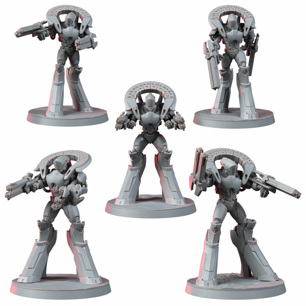 Eldar Vorash Talorn, proxy miniature, 28mm heroic scale unpainted resin