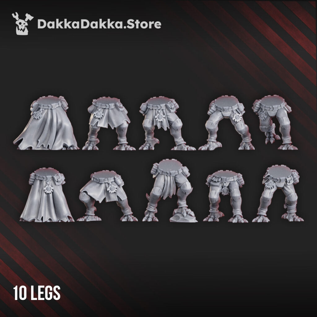Mutant Uprising Witnesses (Multipart), proxy miniature, 28mm heroic scale unpainted resin, view 6
