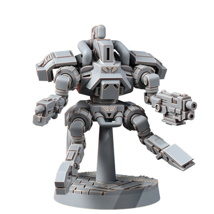 Space Dwarf Thoradins Team (5 Units), proxy miniature, squad, 28mm heroic scale unpainted resin, view 8