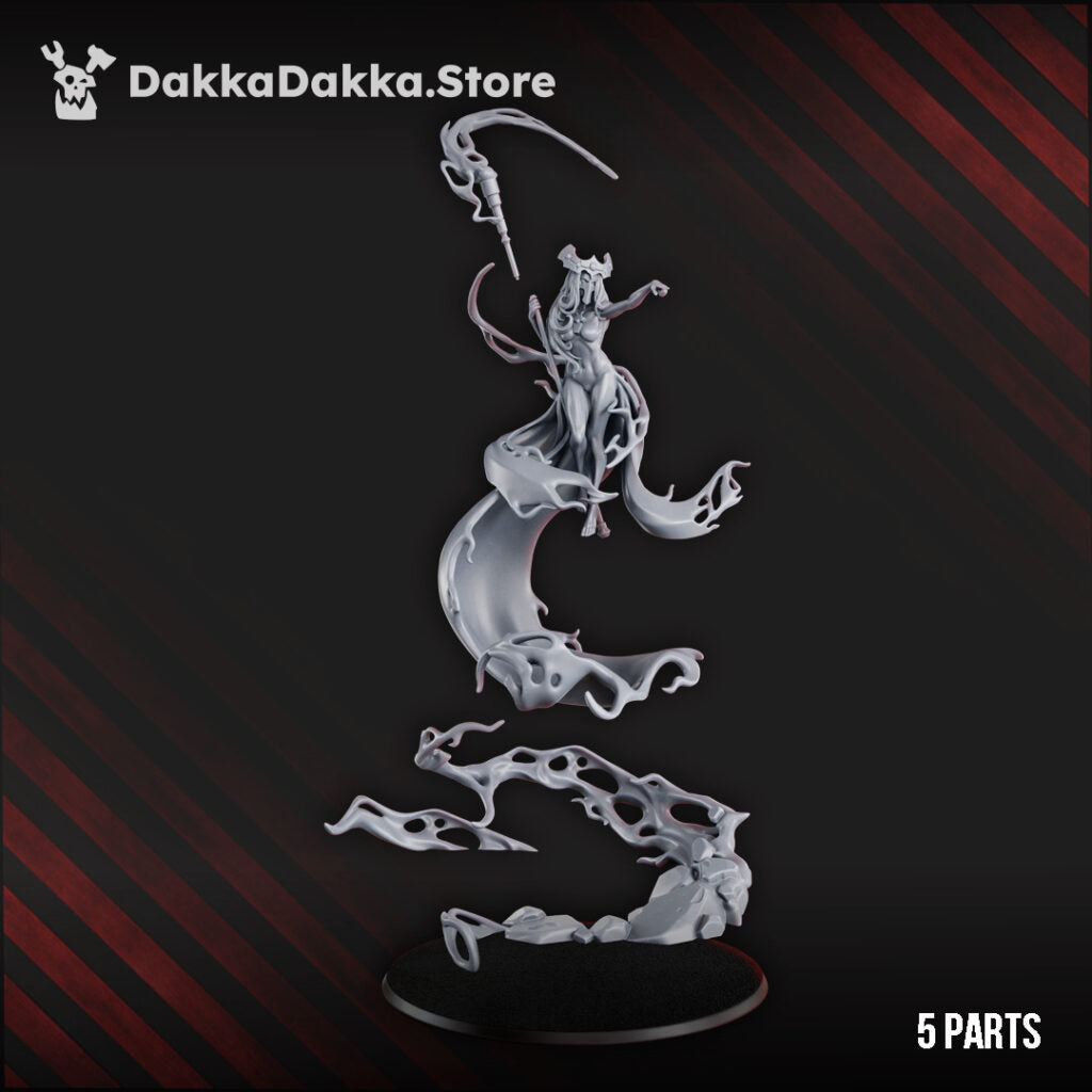 Necro Titan Of Mankind Shard Of Goddess, proxy miniature, walker, 28mm heroic scale unpainted resin, view 6