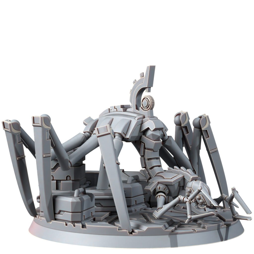 Necro Creeping Wraith, proxy miniature, 28mm heroic scale unpainted resin