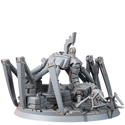 Necro Creeping Wraith, proxy miniature, 28mm heroic scale unpainted resin