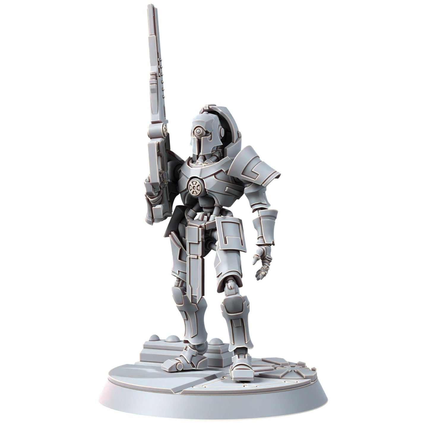 Necro Snipers Modular Kit (10 Units), proxy miniature, squad, 28mm heroic scale unpainted resin, view 5