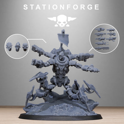 Necro Executor, proxy miniature, 28mm heroic scale unpainted resin